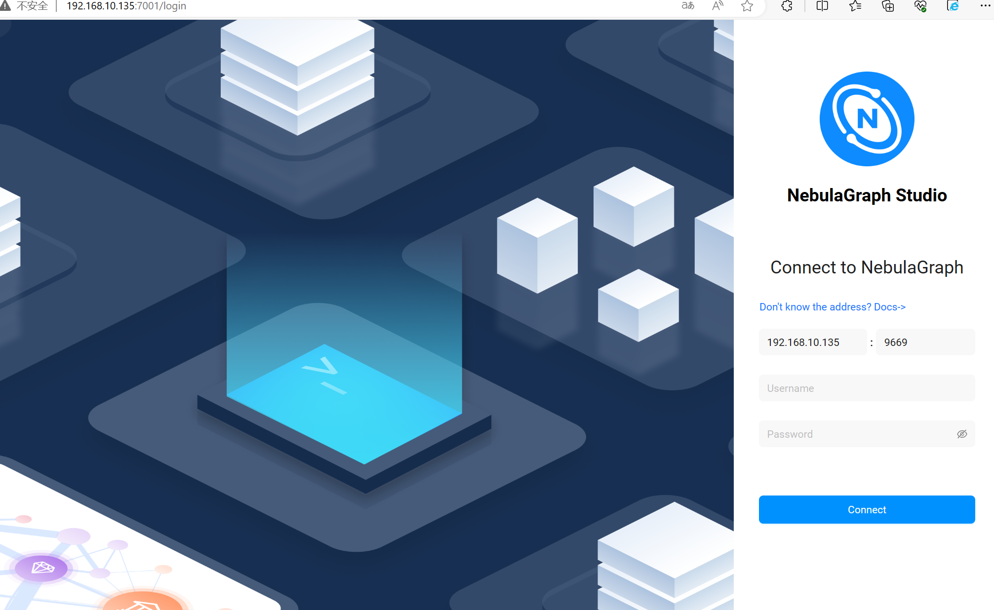 docker部署nebula集群和   studio图形界面